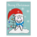 Dentist Christmas Toot CardsWith Tooth Decorations