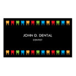 Dentist, dental business or profile card business card templates