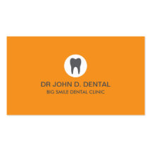 Dentist, dental gray business card with tooth logo