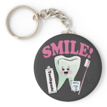 Dentist Dental Hygienist Key Chain
