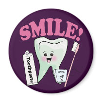 Dentist Dental Hygienist Fridge Magnets