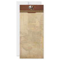 Dentist - Dental workout room Rack Card Design