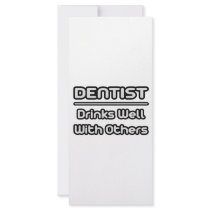 Dentist...Drinks Well With Others rack cards by dentistshirts Dentist...Drinks Well With Others rack cards