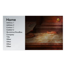 Dentist - False Teeth business cards