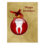 Dentist Holiday Cards postcards