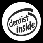 Dentist Inside stickers