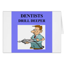 DENTIST joke cards