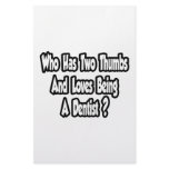 Dentist Joke...Two Thumbs Personalized Stationery