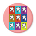Dentist Popart Gifts magnets by gailg1957 Dentist Popart Gifts magnets