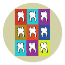 Dentist Popart Gifts stickers by gailg1957 Dentist Popart Gifts stickers