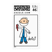 Dentist Stick Figure Stamps