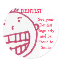 Dentist, sticker by KatAnnette Dentist, sticker