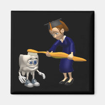 Dentistry 2 refrigerator magnets