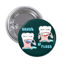 Dentists and dental hygienists humor pins