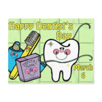 Dentist's Day March 6 Post Cards