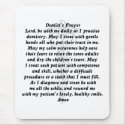 Dentist's Prayer Mouse Pad mousepads by medicaltshirts Dentist's Prayer Mouse Pad mousepads