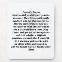 Dentist's Prayer Mouse Pad mousepads by medicaltshirts Dentist's Prayer Mouse Pad mousepads