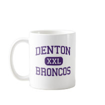 Denton - Broncos - High School - Denton Texas mugs by customteamsportswear Denton - Broncos - High School - Denton Texas mugs