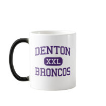 Denton - Broncos - High School - Denton Texas mugs by customteamsportswear Denton - Broncos - High School - Denton Texas mugs