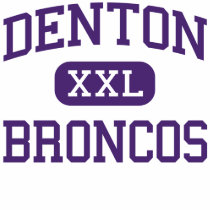 Denton - Broncos - High School - Denton Texas t-shirts