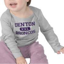 Denton - Broncos - High School - Denton Texas t-shirts