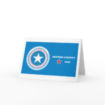 Denton Flag Greeting Card