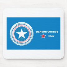 Denton Flag Mousepad