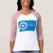 Ladies 3/4 Sleeve Raglan (Fitted)