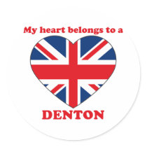 Denton stickers
