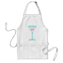 Dentures False Teeth Martini Aprons