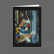 Dentzel Cat Greeting Card