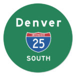 Denver 25 stickers
