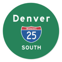 Denver 25 stickers