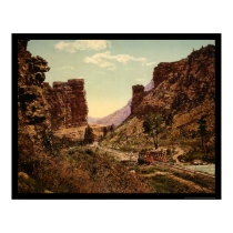 Denver and Rio Grande Railroad Track in Utah 1900 posters