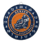 Denver Armchair Quarterback Football Dartboard