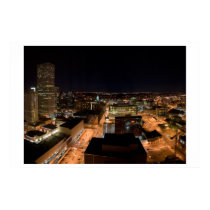 Denver at night posters