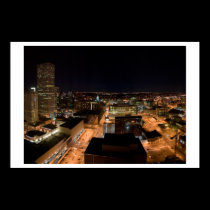 Denver at night posters