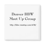 Denver BBW Magnet