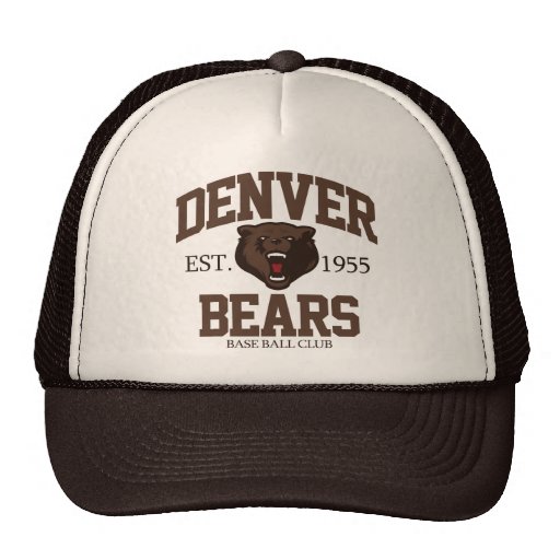 denver bears baseball hat