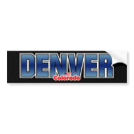Denver Bumper Bumper Stickers