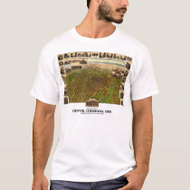Denver, Colorado - 1908 t-shirts by gwester Denver, Colorado - 1908 t-shirts