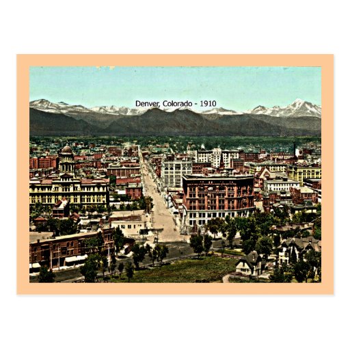 Denver, Colorado 1910 Postcard Zazzle