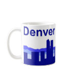 Denver Colorado - Blue mugs