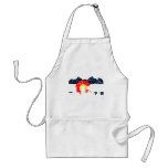 Denver Colorado Flag Apron
