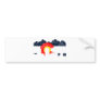 Denver Colorado Flag Bumper Stickers