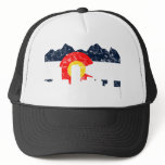 Denver Colorado Flag Hats