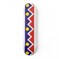 Denver, Colorado Flag Skate Deck