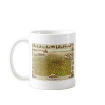 Denver Colorado in 1908 Coffee Mugs