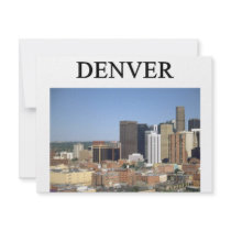 DENVER colordo Custom Invitations