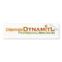 Denver Dynamite Bumper Sticker bumper stickers by denverdynamite Denver Dynamite Bumper Sticker bumper stickers